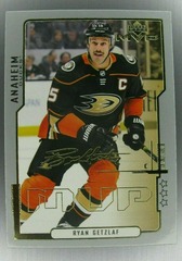 2020-21 UD MVP Third Star Gold Script Ryan Getzlaf #28 Ducks